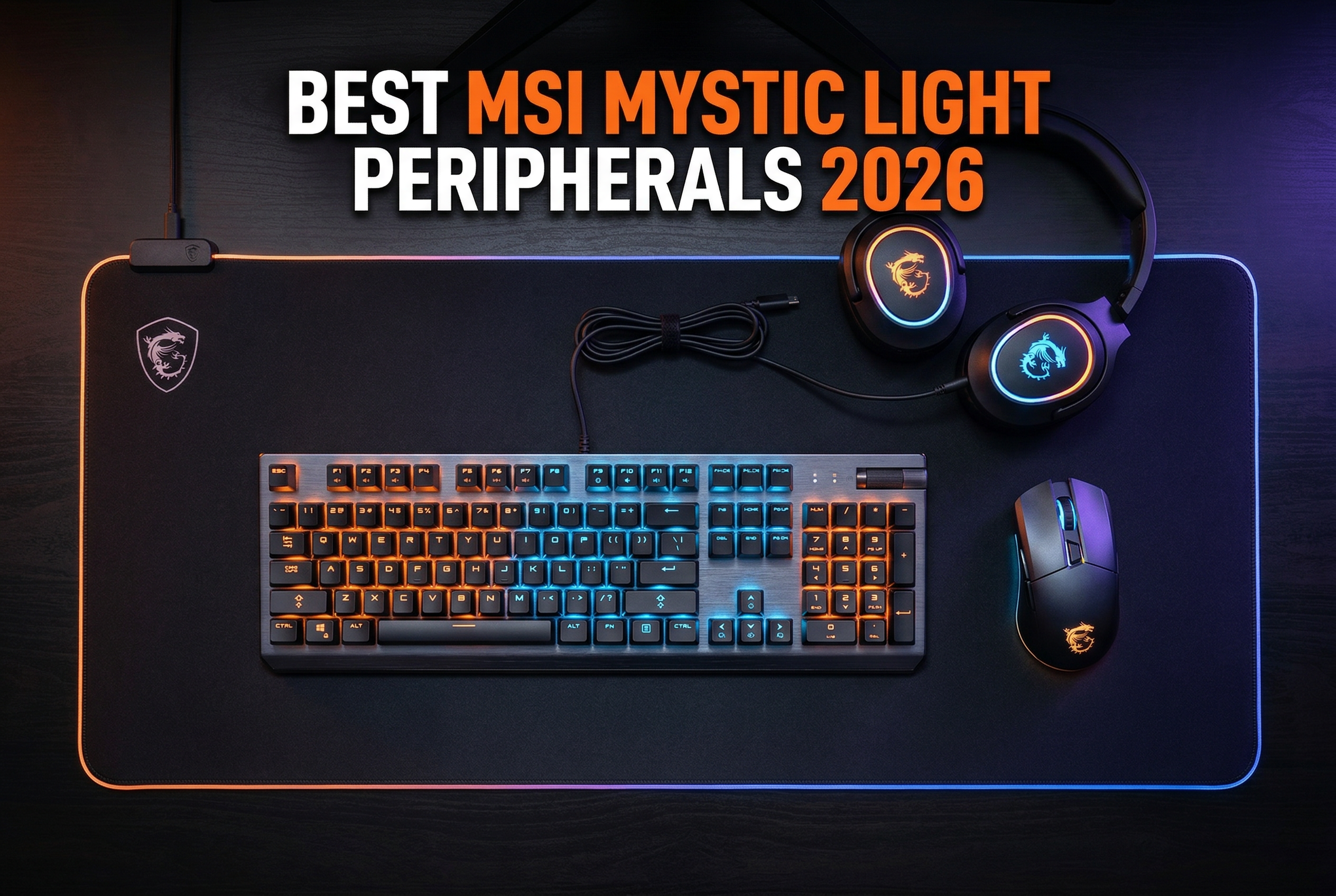 Best MSI Mystic Light compatible gaming peripherals