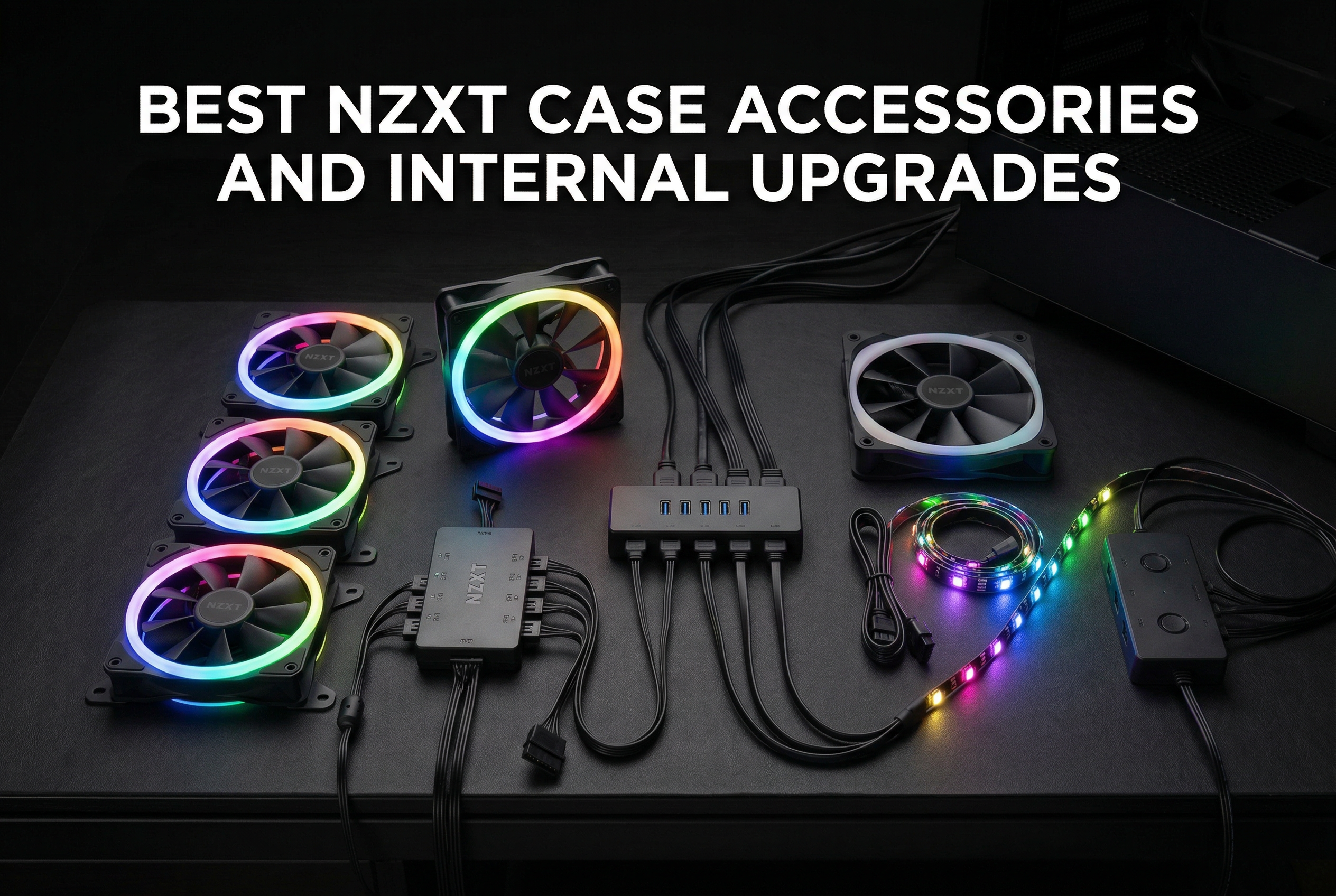 Best NZXT case accessories and internal upgrades