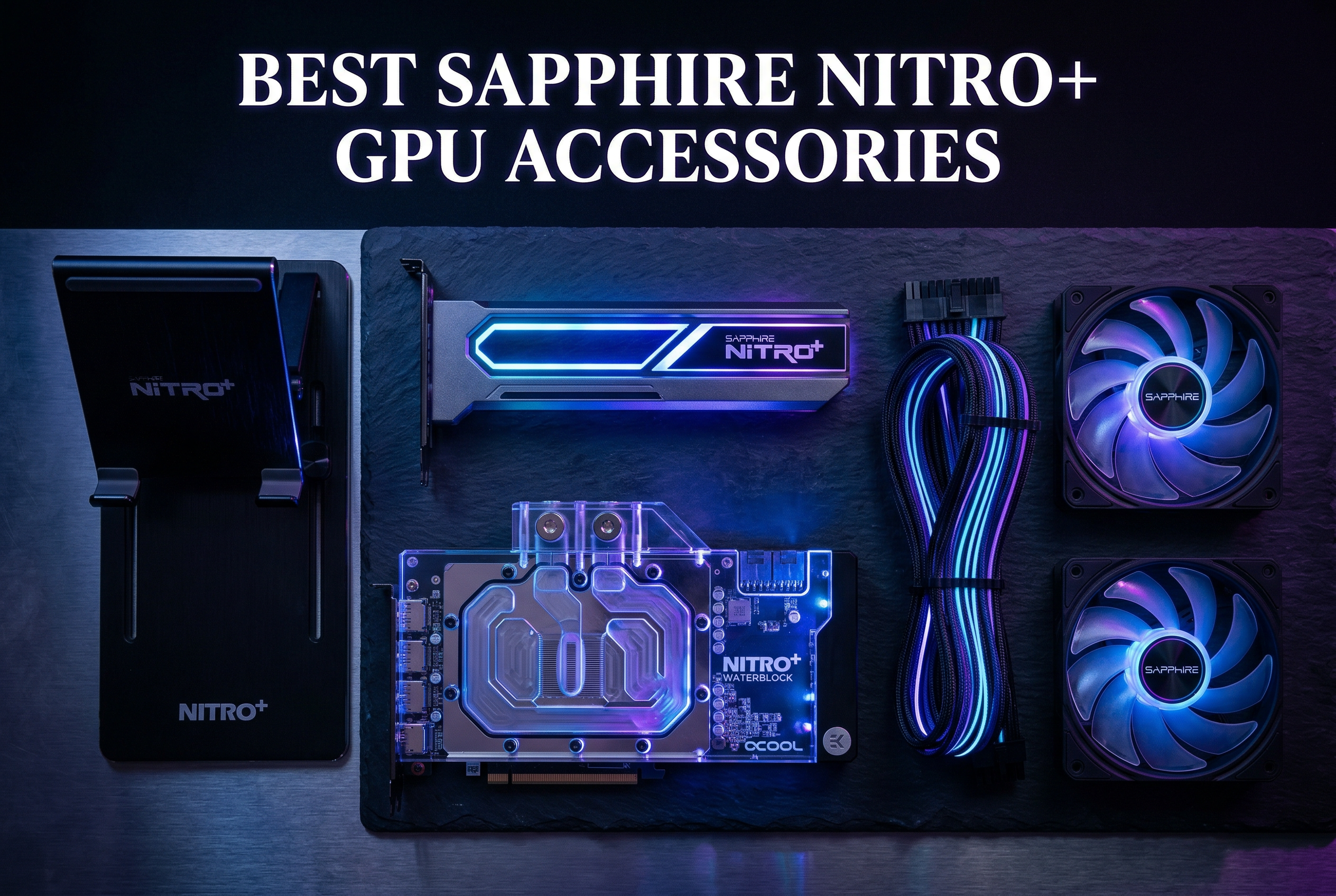 Best Sapphire Nitro+ GPU accessories and upgrades