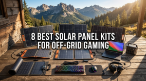 Best solar panel kits for off-grid gaming setups