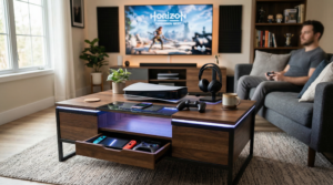 Best gaming coffee tables with built-in features