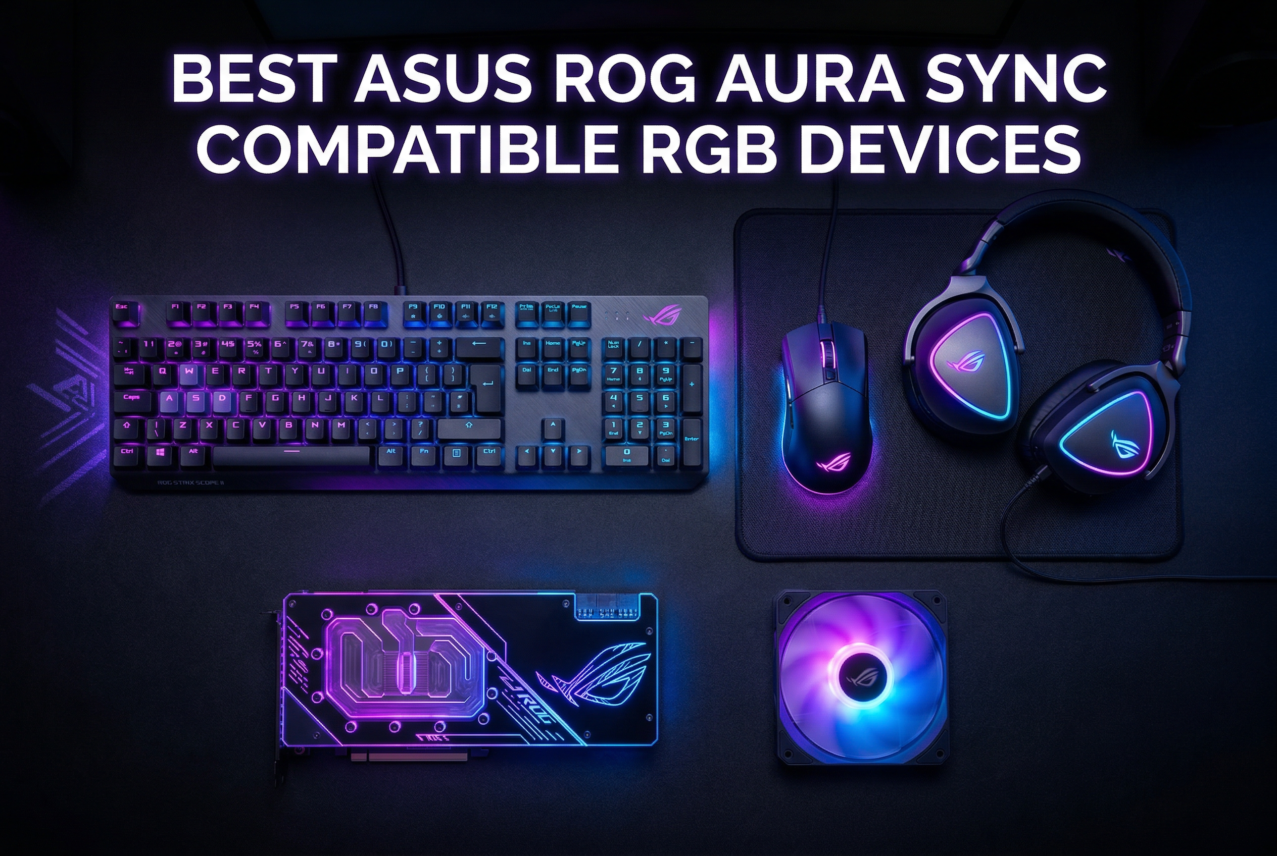 Best ASUS ROG Aura Sync compatible RGB devices