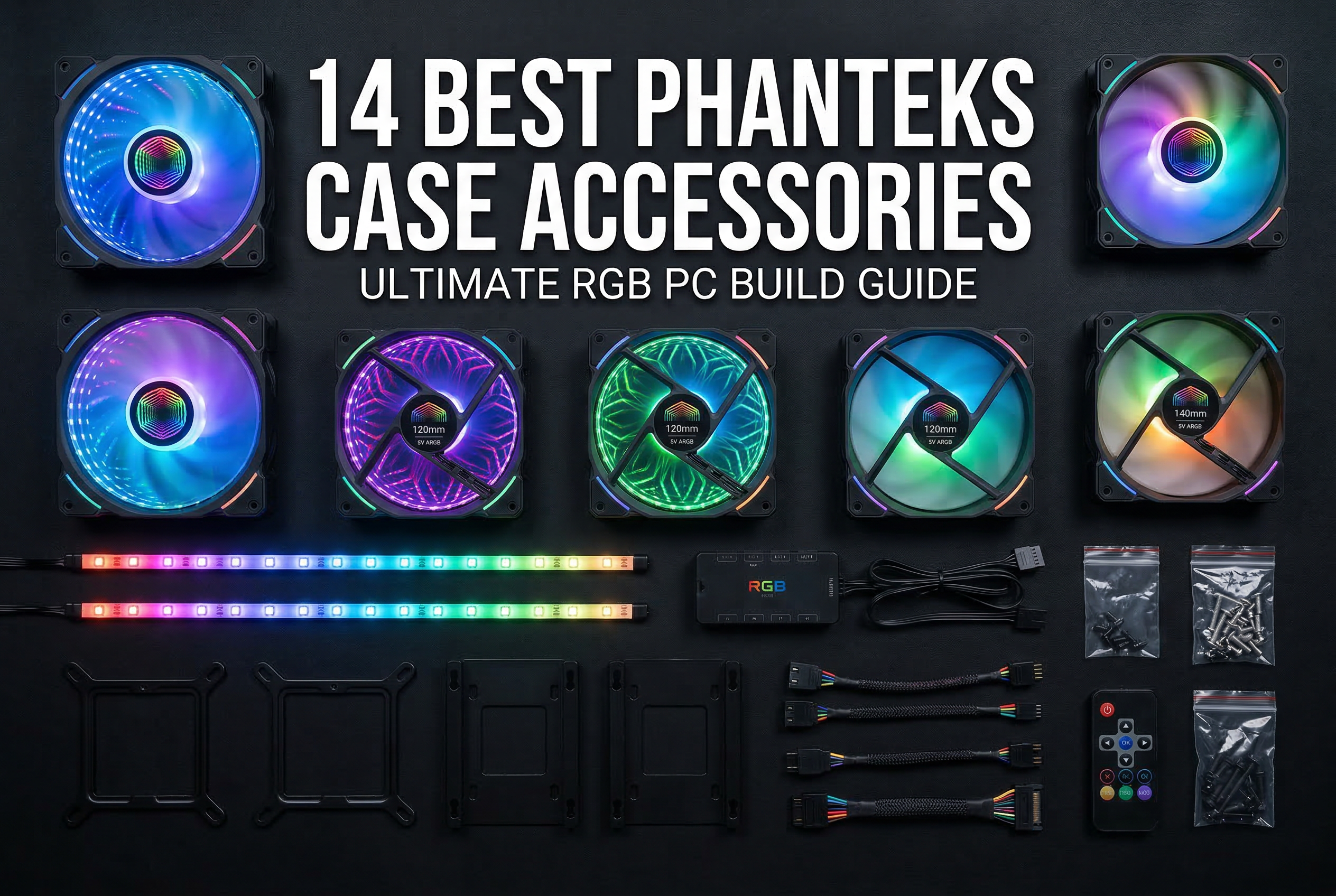 Best Phanteks case accessories and RGB add-ons