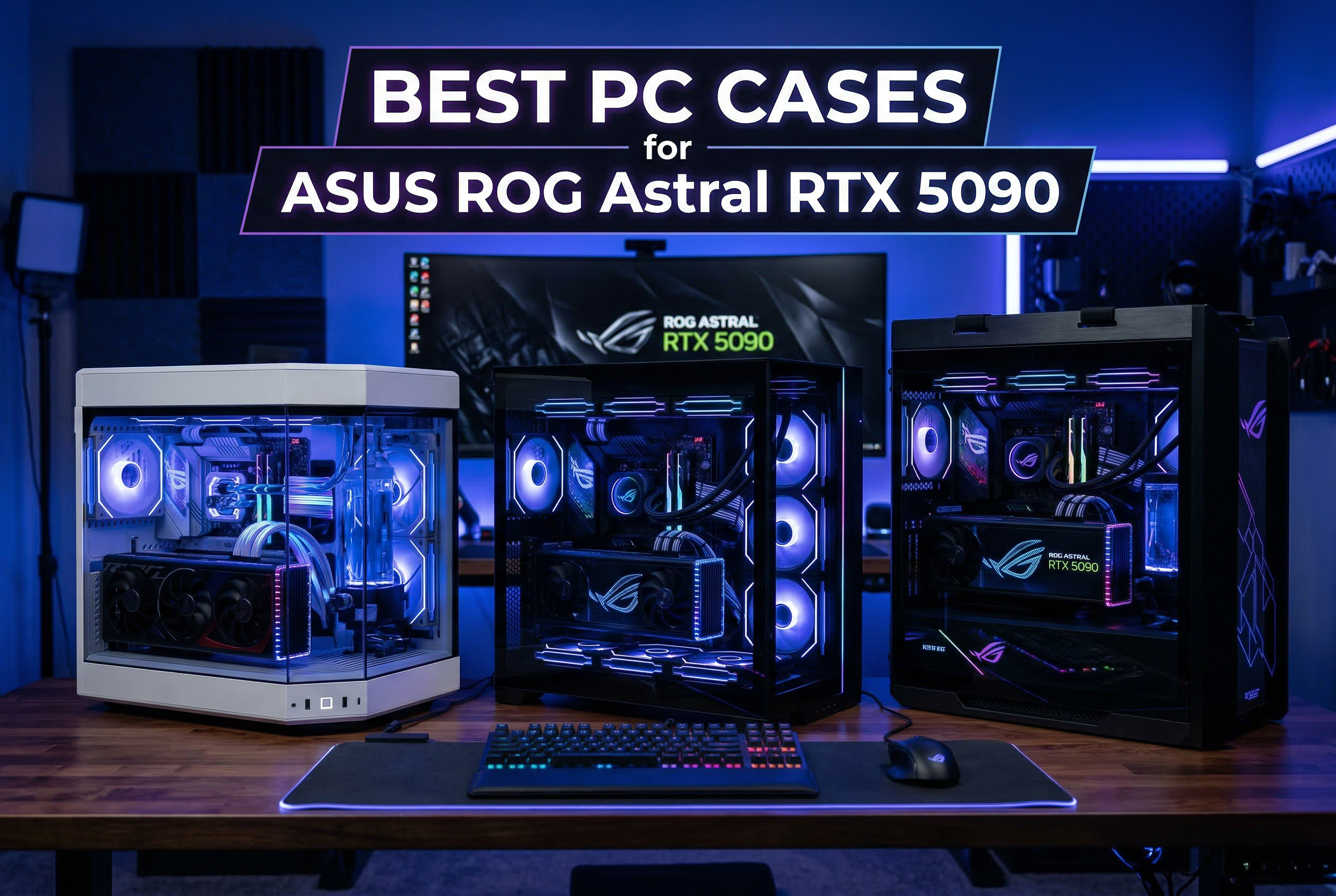 Best cases that fit the ASUS ROG Astral RTX 5090