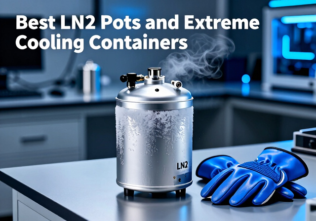Best LN2 pots and extreme cooling containers for competitive overclocking