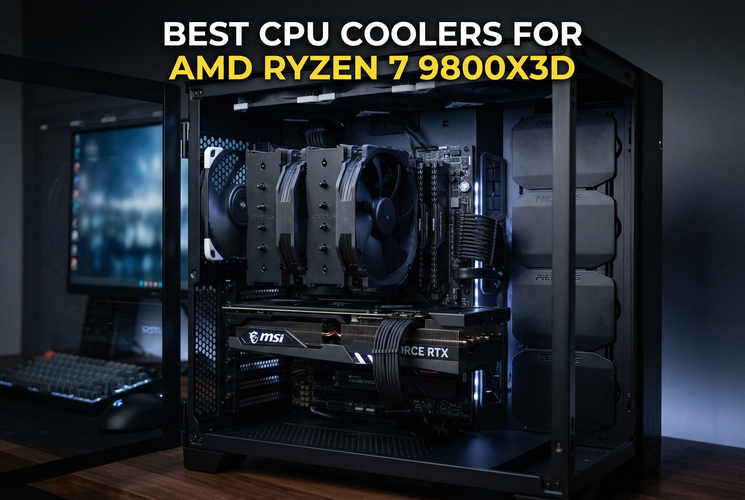 Best CPU coolers for the AMD Ryzen 7 9800X3D