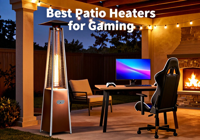 Best patio heaters for comfortable outdoor evening gaming sessions