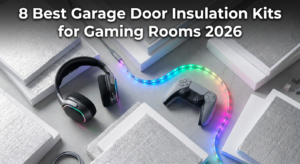 Best garage door insulation kits for converting to a gaming room