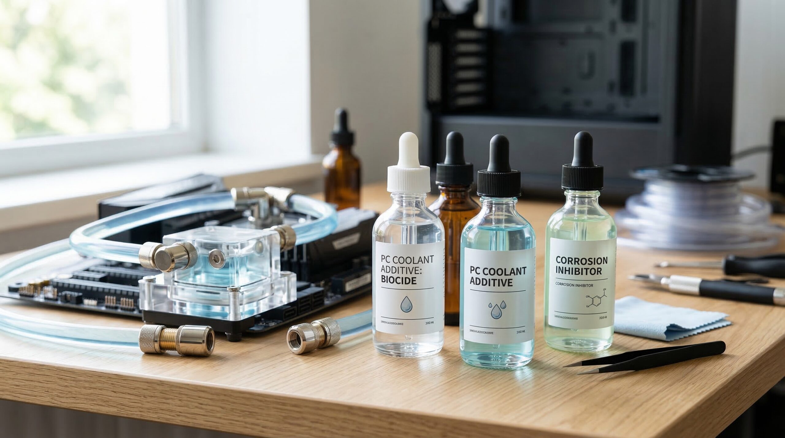 Best biocide and anti-corrosion additives for PC water cooling loops