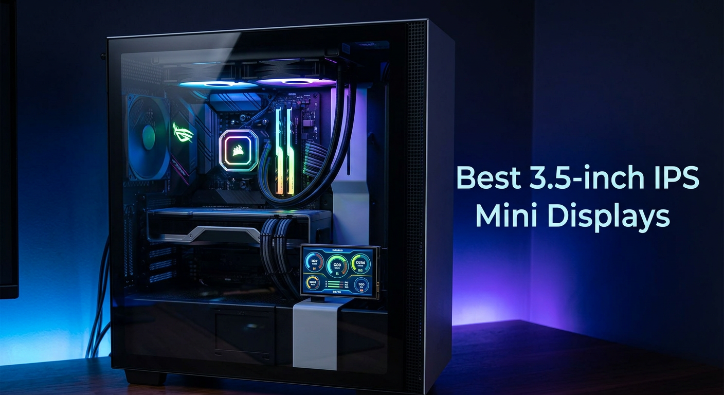 Best 3.5-inch IPS mini displays for gaming PC cases