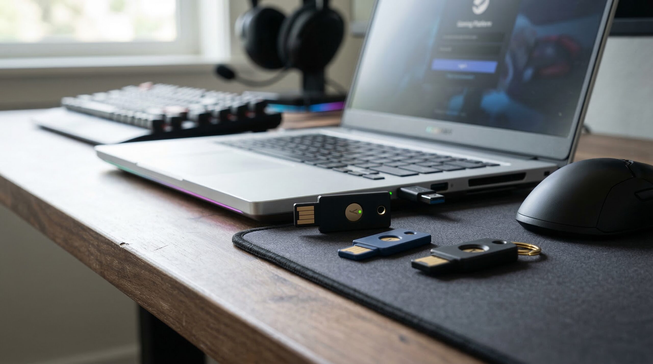 Best FIDO2 security keys for two-factor authentication on game platforms
