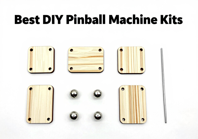 Best DIY pinball machine kits and parts