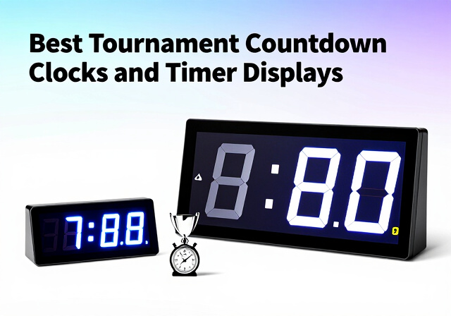 Best tournament countdown clocks and timer displays