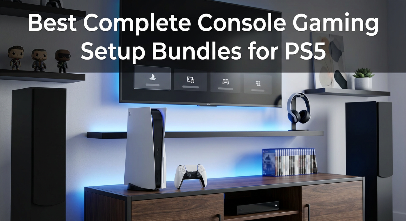 Best complete console gaming setup bundles for PS5