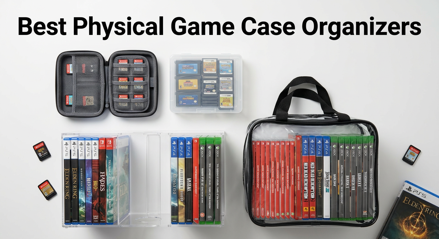Best physical game case organizers