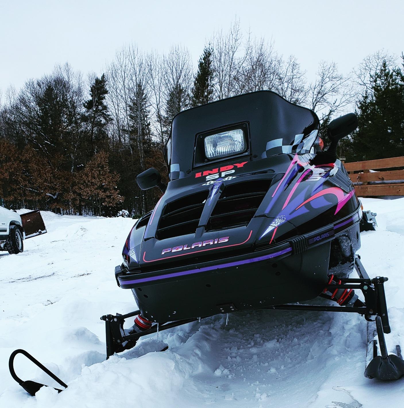 PowerMadd 11130 Cobra Windshield for Polaris Indy - Tint with Black Checkers - Mid height=