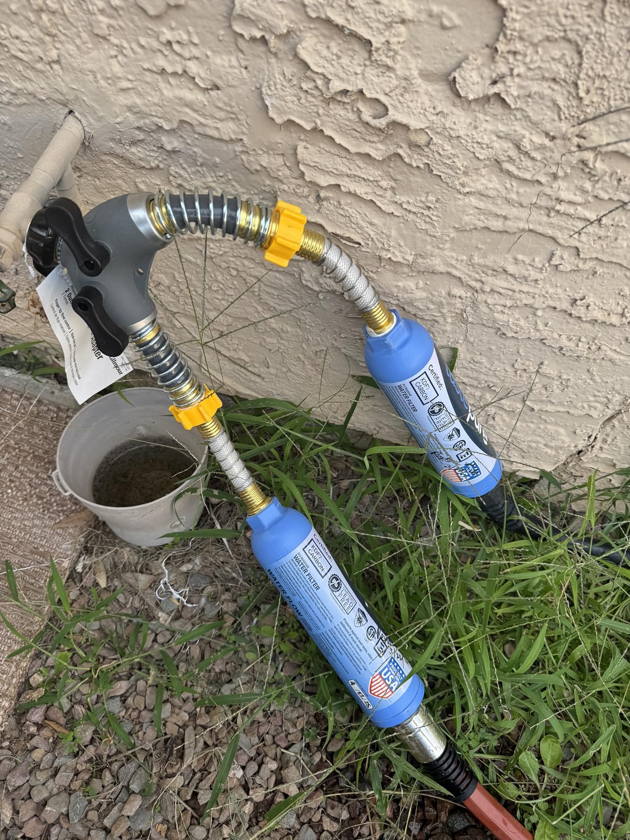 Camco Tastepure RV Water Filter - Advanced 6-Step Patent-Protected Filtration - Camping Essentials for Fresh Drinking Water - 2-Pack of RV Inline Water Filters, Made in USA (40045) customer photo 1