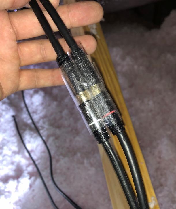 CableDirect - 3ft RCA/Phono Cable, 2 × 2 Plugs, Stereo Audio Cable, Practically Break-Proof & Flawless Sound Quality (coaxial, subwoofer/amp/HiFi & Home Cinema/Blu-ray, Analog & Digital) customer photo 1
