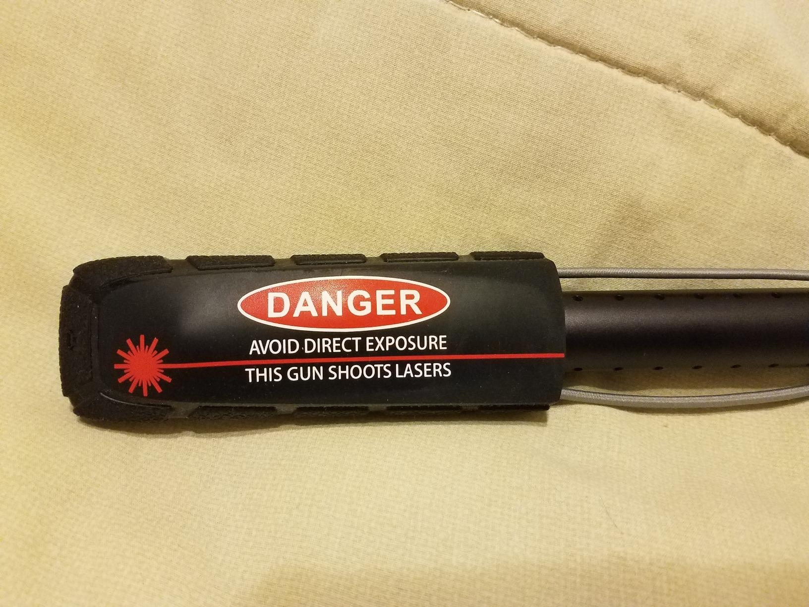 Exalt Paintball Bayonet Barrel Condom/Cover - LE Danger Lasers customer photo 1