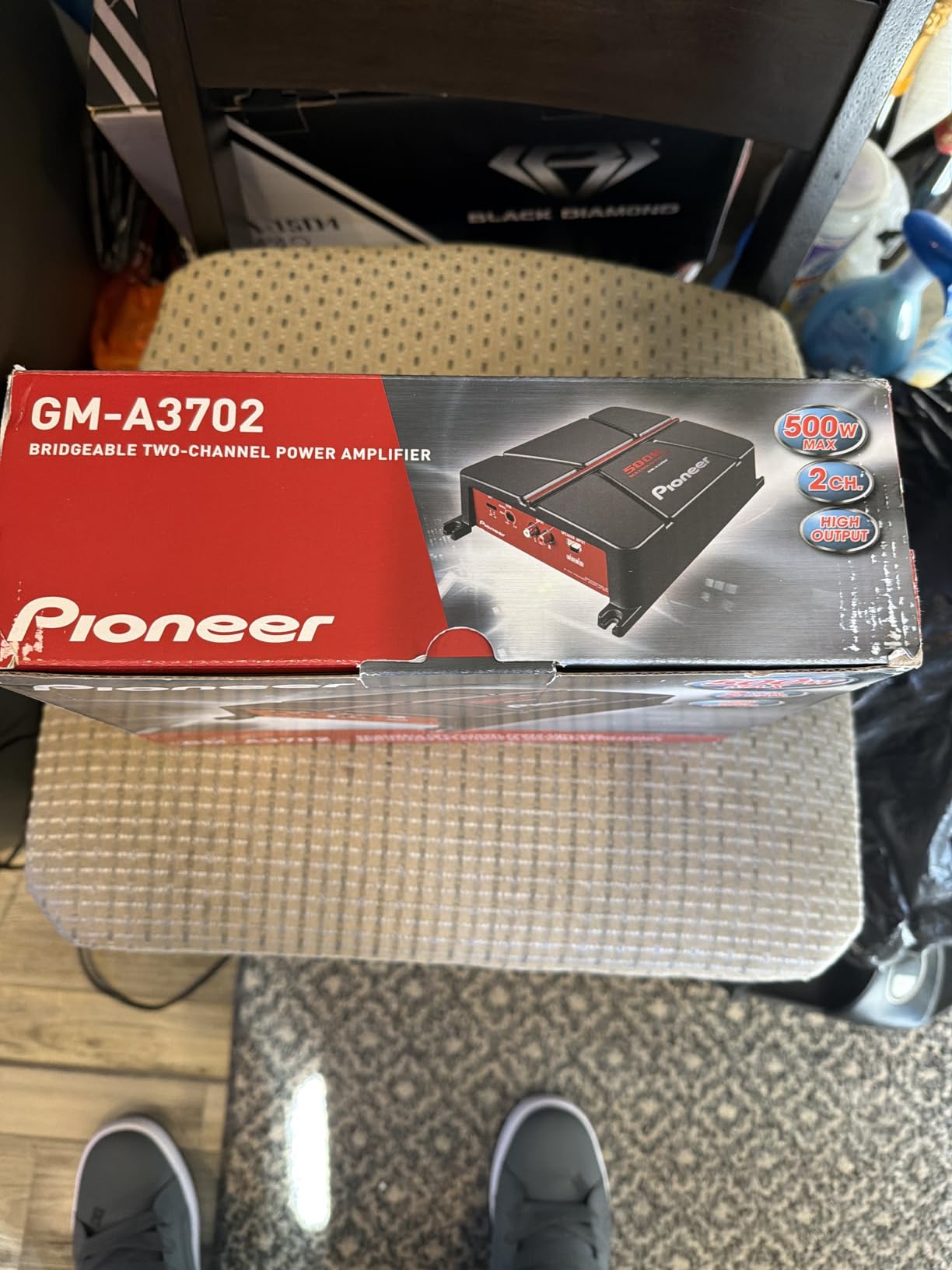 Pioneer GM-A6704 4-Channel Car Amplifier - 1000W Max, Class AB, Bridgeable Design, Bridgeable, High-/Low-Pass Filters customer photo 2
