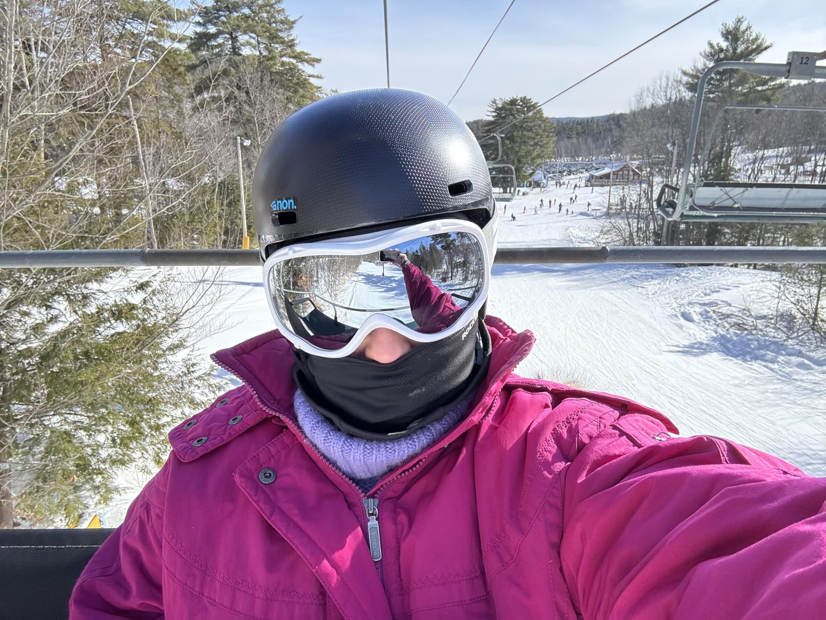 ZIONOR Lagopus B1 Ski Goggles OTG Anti fog Snow Goggles UV Protection Snowboard Goggles for Men Women Adult Youth customer photo 2