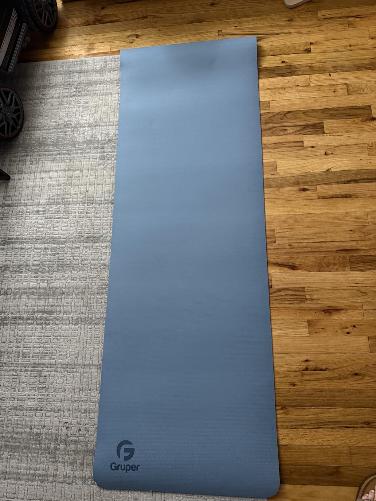 Gruper Yoga Mat Non Slip, Eco Friendly Fitness Exercise Mat with Carrying Strap, Pro Yoga Mats for Women, Workout Mats for Home, Pilates and Floor Exercises customer photo 2