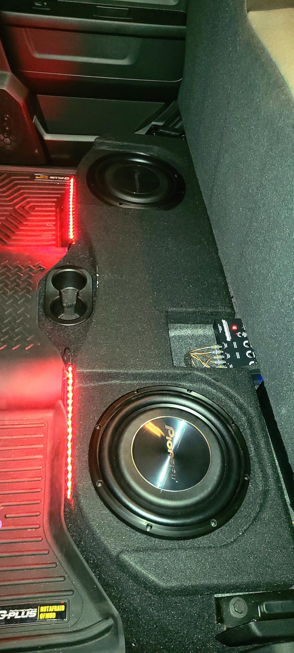 PIONEER A-Series TS-A2500LS4 10-inch Subwoofer - 1200W Max, Shallow-Mount Design, Deep Bass in Tight Spaces customer photo 2