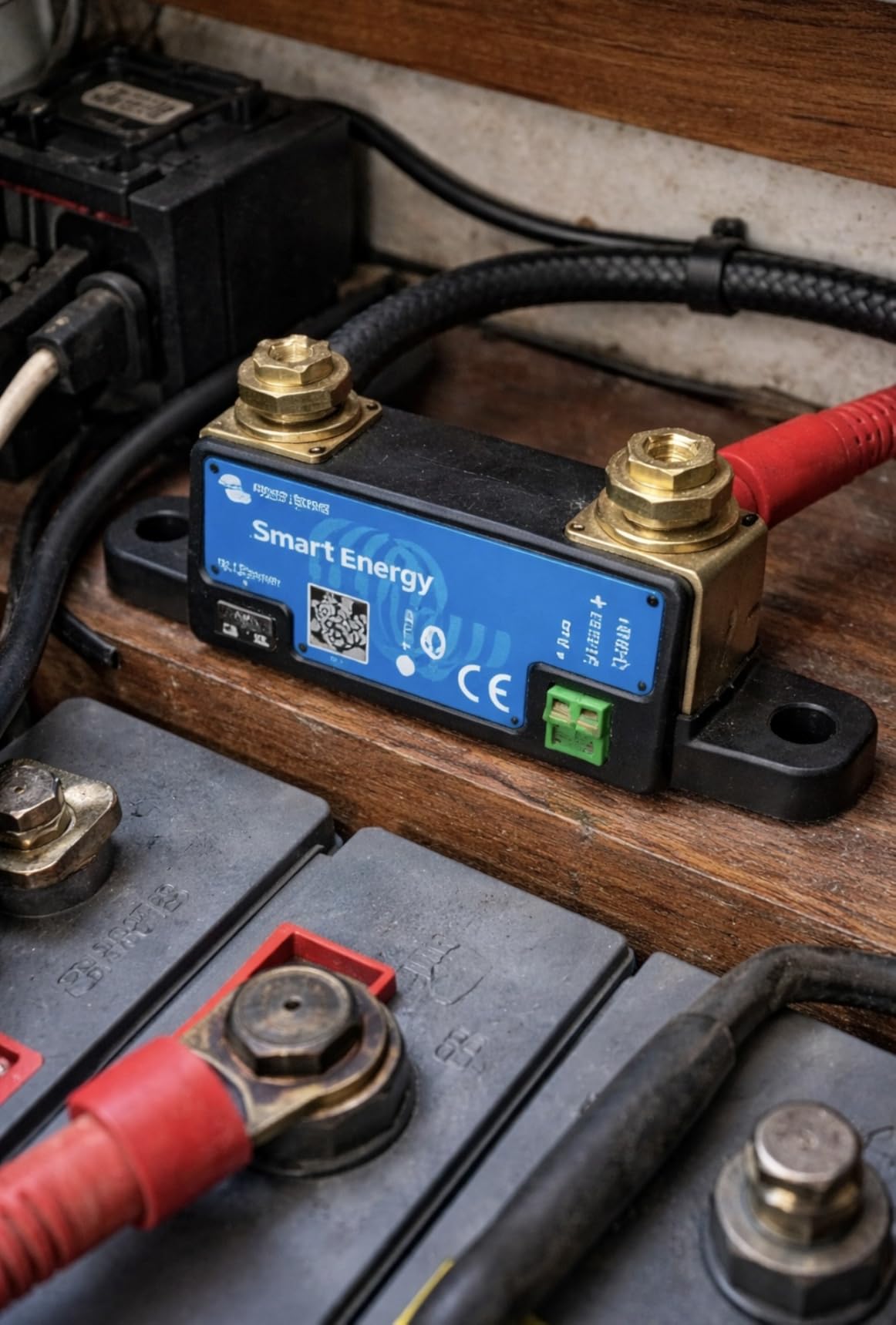 Victron Energy Smart Battery Shunt - Battery Monitor (Bluetooth) - Victron Smart Shunt with Detailed in-app Insights - 6.5V-70V, 500 amp customer photo 1