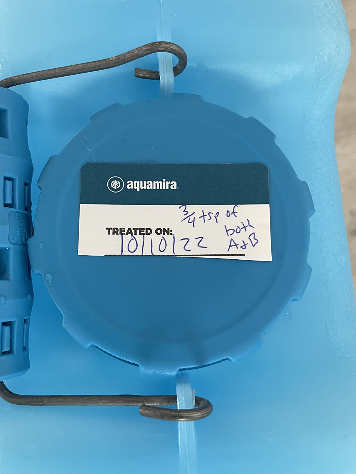 Aquamira Water Treatment customer photo 1