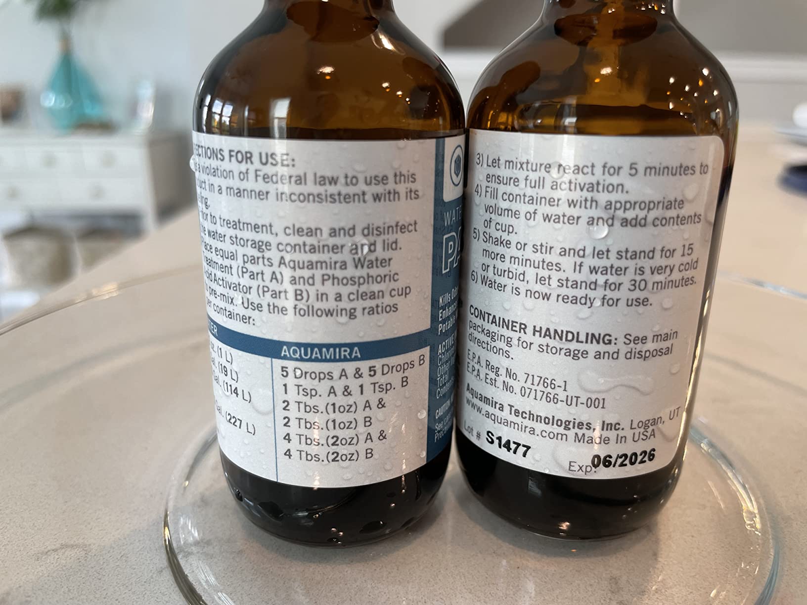 Aquamira Water Treatment customer photo 2