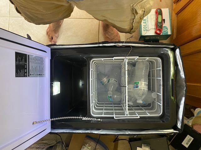 BougeRV 12V Refrigerator 42 Quart, Electric Car Cooler with MAX/ECO Mode | 12/24V DC, 45dB Quiet, -4~50°F, 3-level Battery Protection for Truck, RV, Camping, Use as freezer or refrigerator customer photo 1
