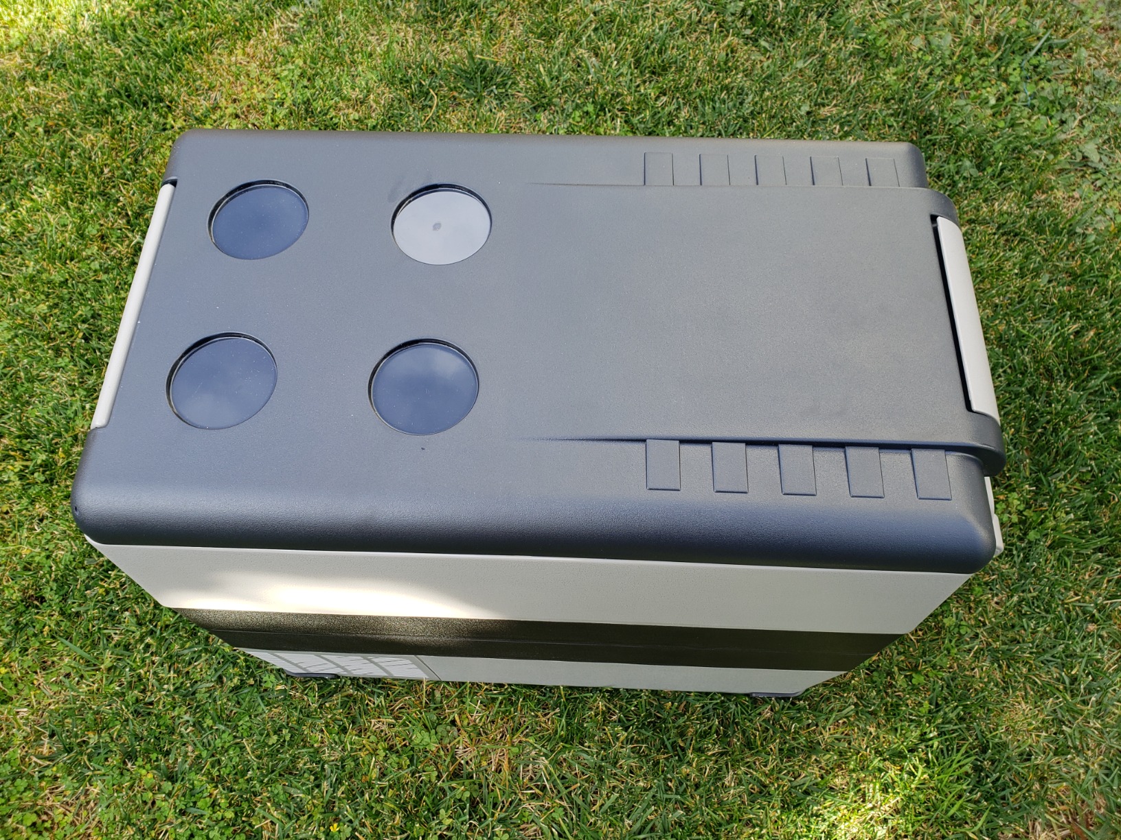 EUHOMY 59QT 12 Volt Refrigerator, -4℉~68℉ Portable Fridge for Car | No Ice Needed, 12V & 100-240V, Compressor Cooling, ECO/MAX Modes, 3-Level Battery Protection, Truck/Travel/Home Use, Low Noise customer photo 1
