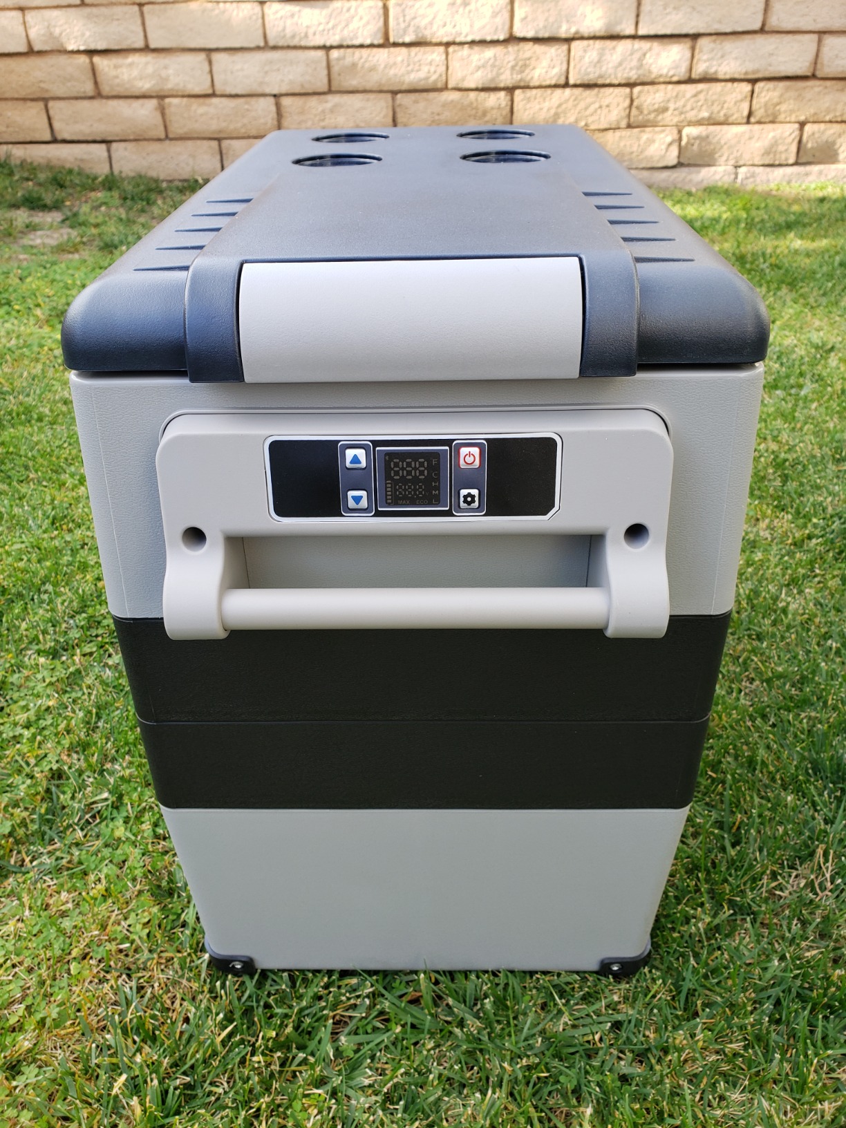 EUHOMY 59QT 12 Volt Refrigerator, -4℉~68℉ Portable Fridge for Car | No Ice Needed, 12V & 100-240V, Compressor Cooling, ECO/MAX Modes, 3-Level Battery Protection, Truck/Travel/Home Use, Low Noise customer photo 2