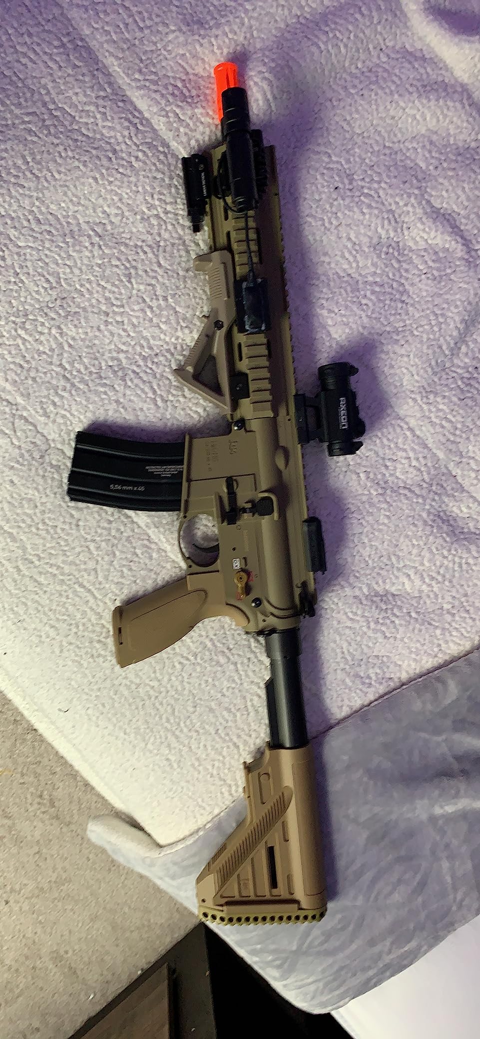 Umarex Heckler & Koch HK416 A5 Comp AEG 6mm BB Rifle Airsoft Gun, Black customer photo 1