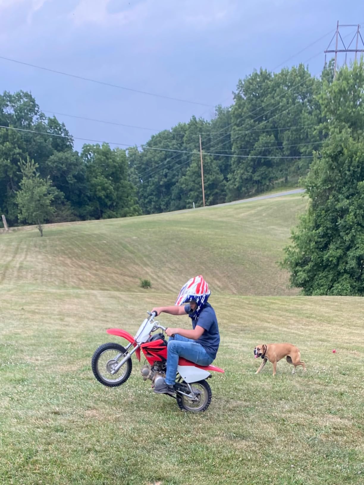 Castle X CX200 Liberty Dual Sport Helmet in Matte Charcoal customer photo 2