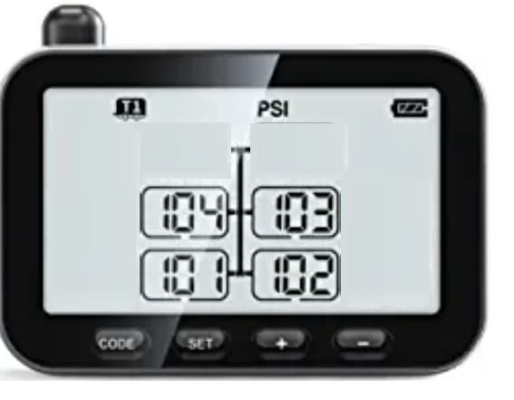 GUTA Trailer Tire Pressure Monitoring System, RV TPMS with 10 Sensors, 6 Alert Modes, Signal Booster, Power Saving Display, Long Sensing Distance, for 3 Trailers (T1/T2/T3), for Camper, Motor Homes customer photo 1