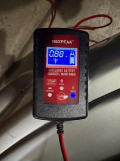 1.75-Amp Car Battery Charger, 6V and 12V Smart Fully Automatic Battery Charger Maintainer, Trickle Charger, Battery Desulfator for Car, Lawn Mower, Motorcycle, Boat, Marine Lead Acid Batteries customer photo 2