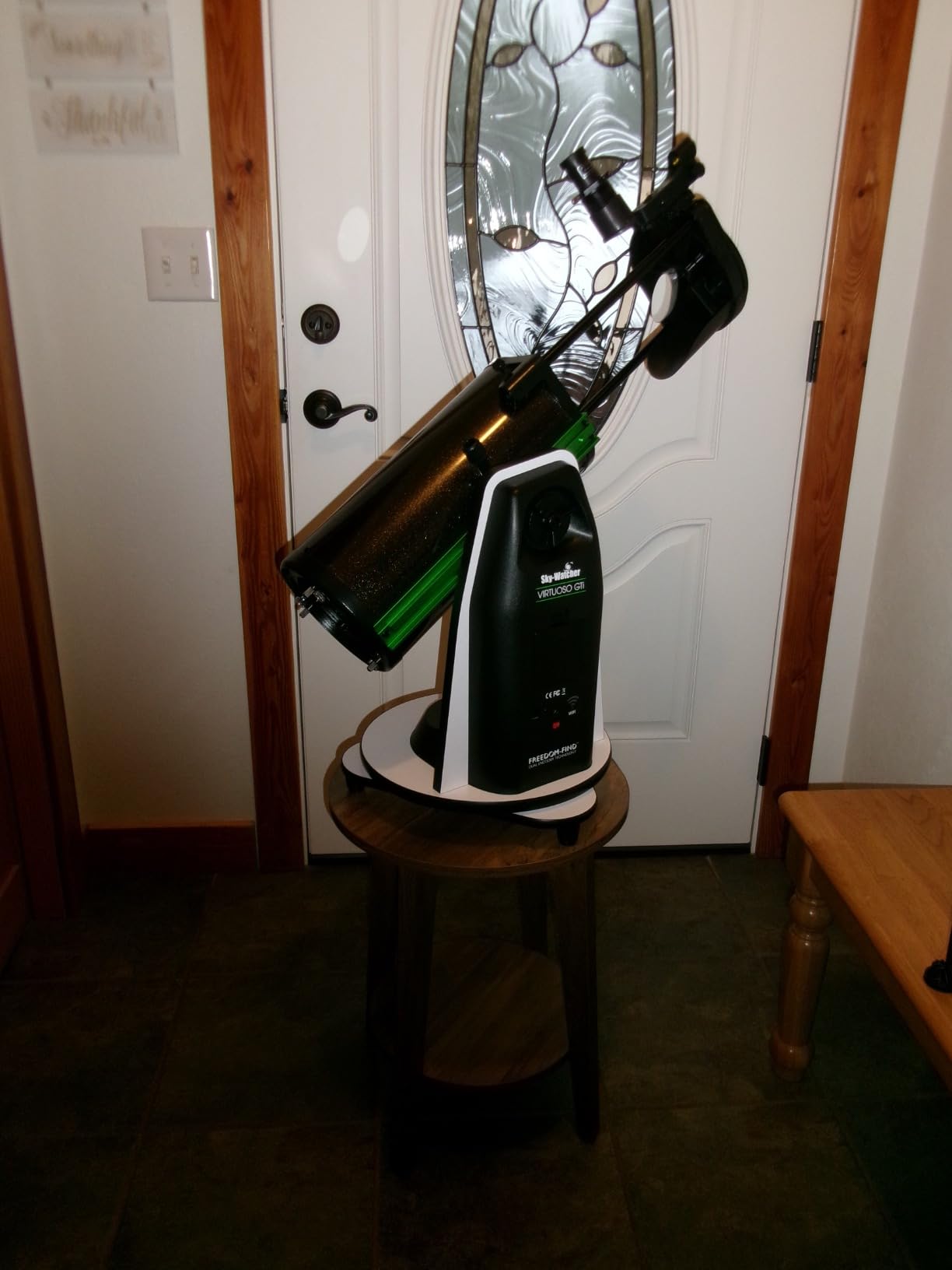 Sky-Watcher Virtuoso GTI 150P Collapsible Tabletop GoTo Dobsonian Telescope customer photo 2