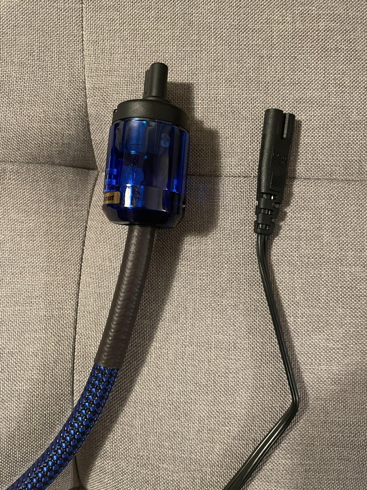 Tertullus HiFi Audiophile Power Cord HiFi Audio AC Power Cable Power Cord US Plug (Figure 8 Female, 1M/3.28FT) customer photo 1