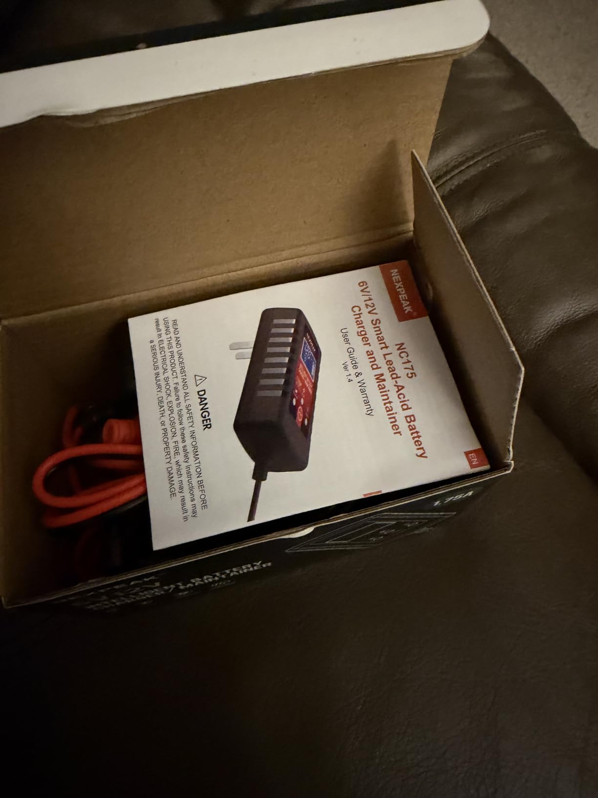 2-Pack Smart Fully Automatic 6V 12V Battery Charger Maintainer for Car, Marine, Motorcycle, Lawn Mower customer photo 2