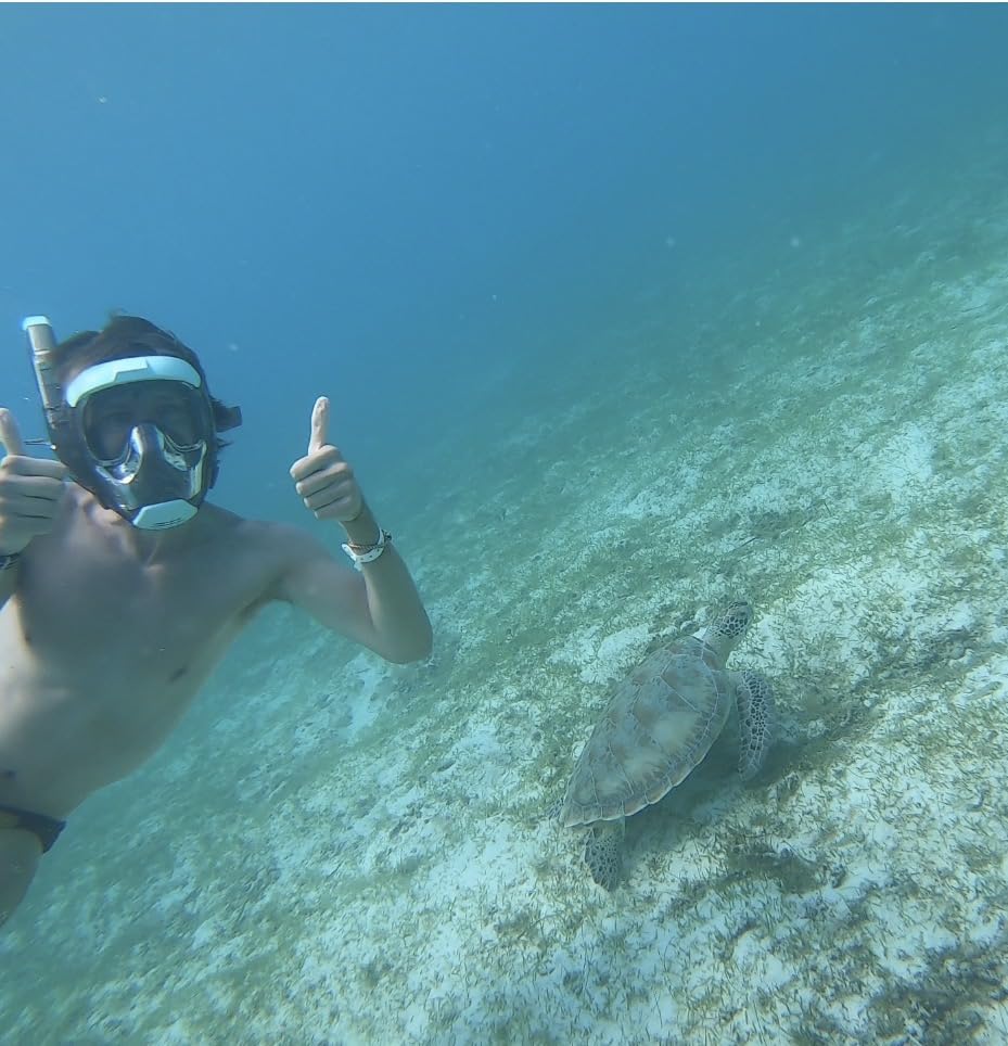 Seaview 180 V3 Full Face Snorkel Mask Adult - The V3 is The Perfect Snorkeling Gear for Adults - Snorkel Mask with 180 Panoramic Viewing and Up to 600% Easier Breathing - Patented Flowtech Air Intake customer photo 1