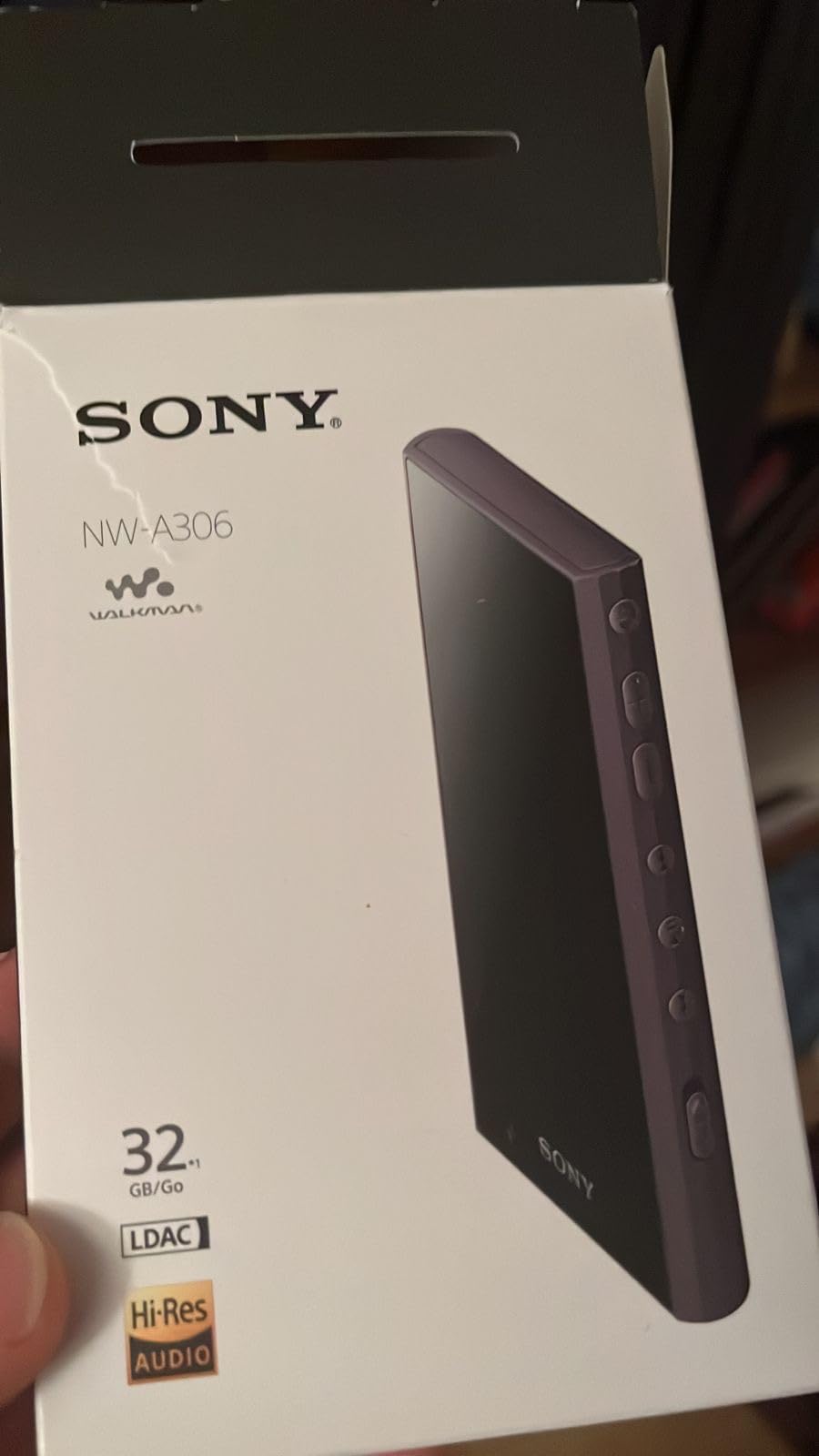 Sony NW-A306 Walkman 32GB Hi-Res Portable Digital Music Player with Android, up to 36 Hour Battery, Wi-Fi & Bluetooth and USB Type-C - Black NW-A306/B customer photo 2