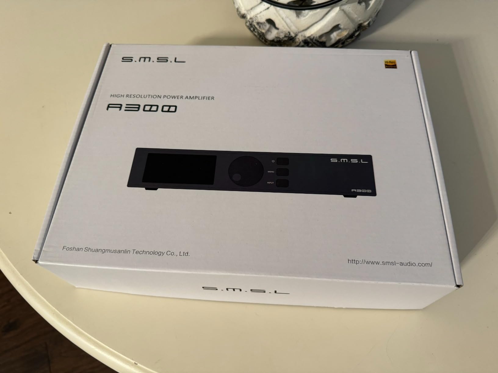 SMSL A300 HiFi Power Amplifier BTL Mode Bluetooth 5.0 2.1 Subwoofer 165W x 2 Class D Integrated Amp SDB Sound Effects Hi-Res Digital Audio Receiver with Remote Control THD+N 0.004% customer photo 1