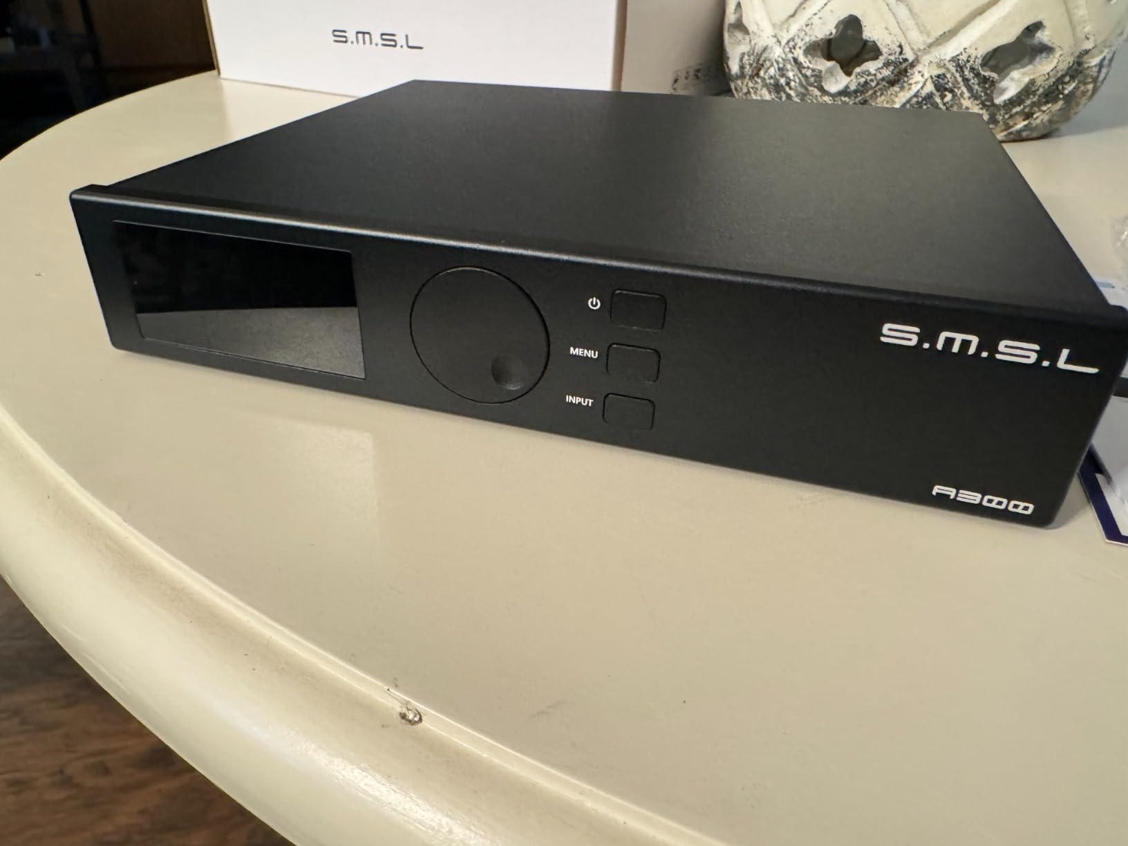 SMSL A300 HiFi Power Amplifier BTL Mode Bluetooth 5.0 2.1 Subwoofer 165W x 2 Class D Integrated Amp SDB Sound Effects Hi-Res Digital Audio Receiver with Remote Control THD+N 0.004% customer photo 2