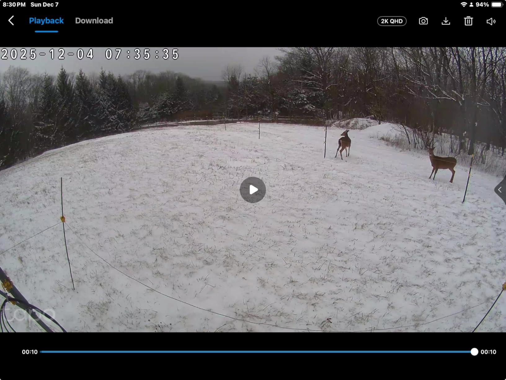 Tapo MagCam 2K+ - 2026 Wirecutter Best Outdoor Security Camera & PCMag Editors' Choice, Wireless Battery Power, Magnetic Mount, Subscription-Free SD Storage or optional Cloud, Person/Vehicle Detection customer photo 2