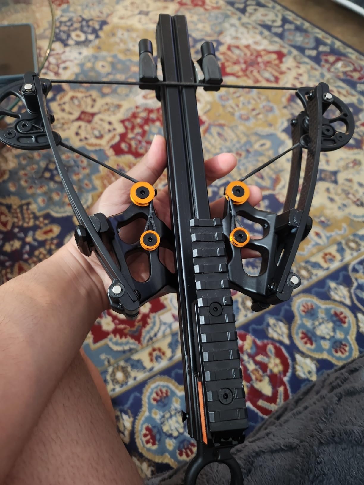 BALLISTA BAT Reverse Draw Compound Mini Crossbow customer photo 2