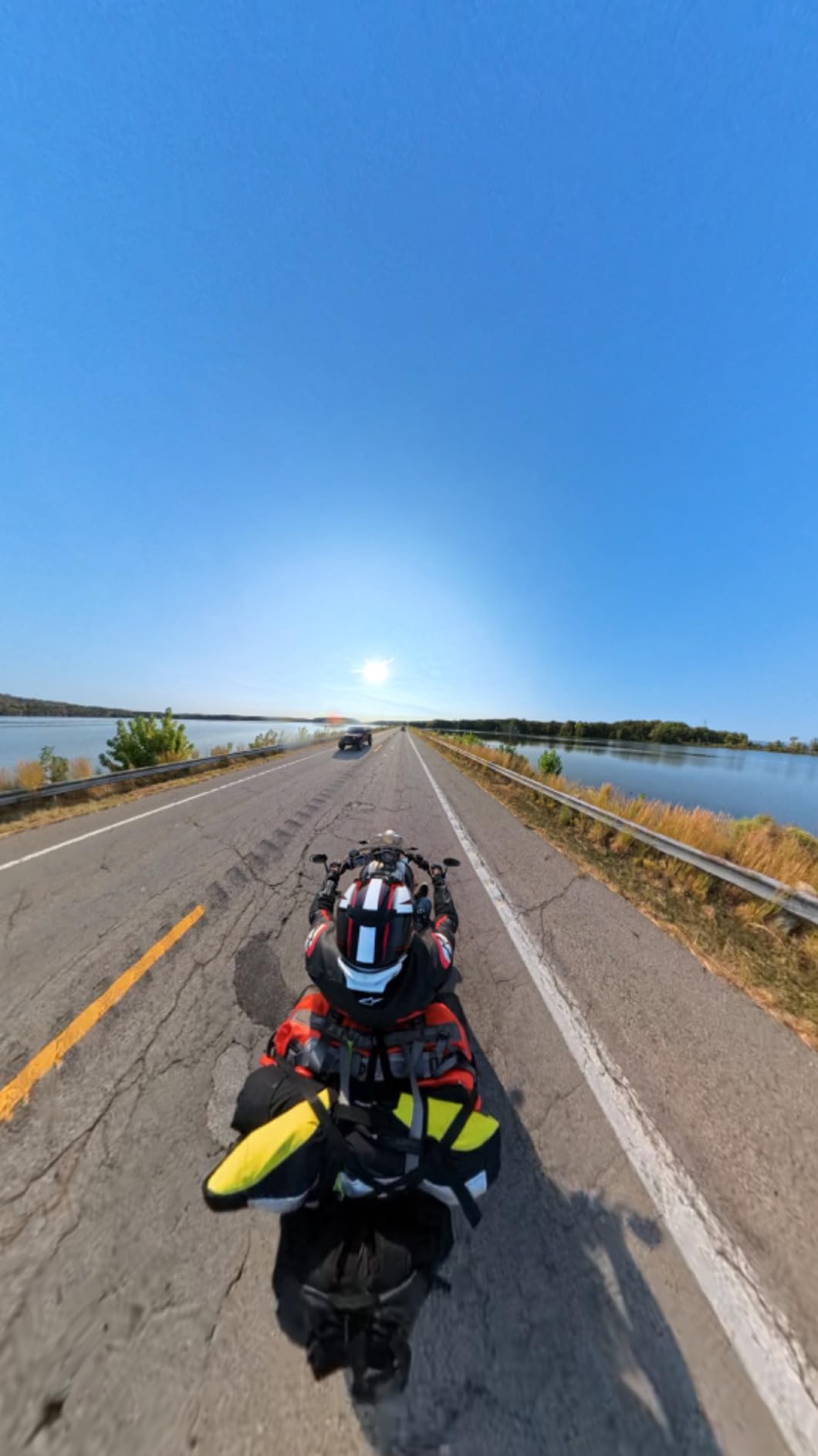 X4 Motorcycle Bundle- 8K Waterproof 360 Action Camera, 4K Wide-Angle Video, Invisible Selfie Stick, Removable Lens Guards, 135 Min Battery Life, AI Editing, Stabilization, for Sports, Travel customer photo 2