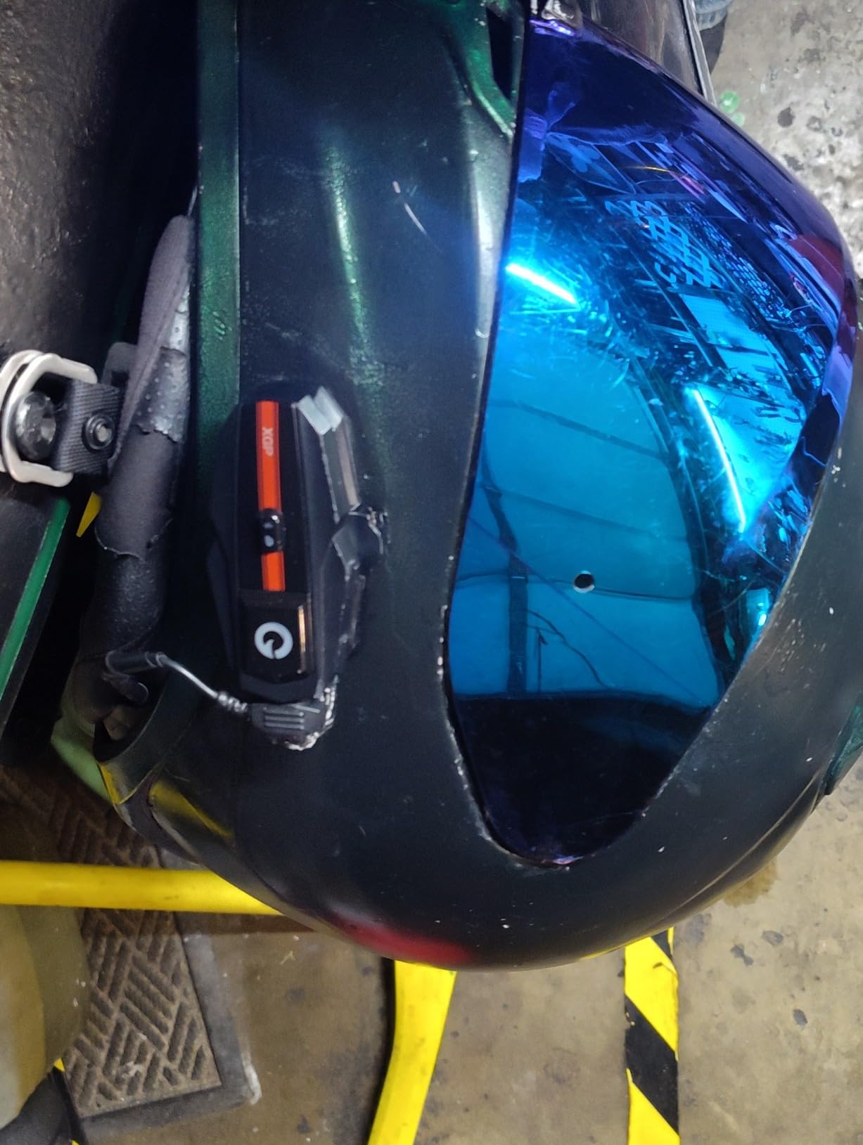 X10 10 Riders Group Mesh Motorcycle Intercom, 3000m Motorcycle Bluetooth Headset V5.3 with Audio Multitasking/Music Sharing, Helmet Communication Systems for ATV/Snowmobile/Ski, 2 Pack customer photo 1