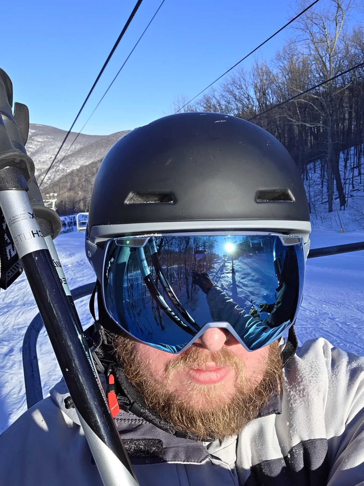 OutdoorMaster Heron Ski Goggles with 2 Lens, Frameless, Magnetic Interchangeable HD Toric Lens, OTG Snowboard Goggles customer photo 1