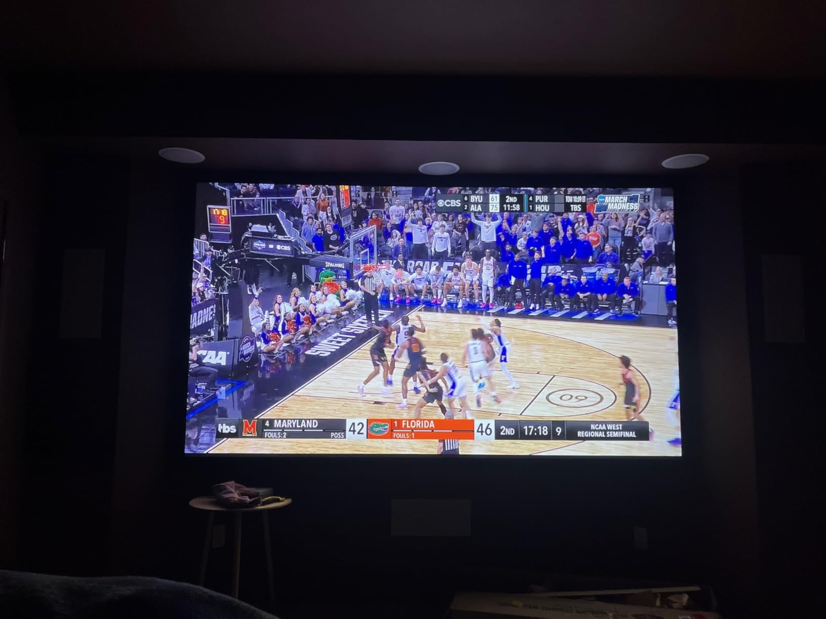 BenQ TK710 4K Laser 3200 Lumens Movie and Gaming Projector with 4ms Response Time, 240Hz Refresh Rate, HDR10 & HLG, ARC/eARC Support, Vertical Lens Shift, 3D Keystone, 1.3x Zoom, HDR Game Modes customer photo 2